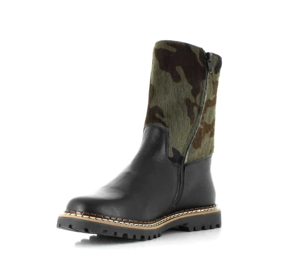 Ammann Crans vitello nero camouflage Winterstiefel 4