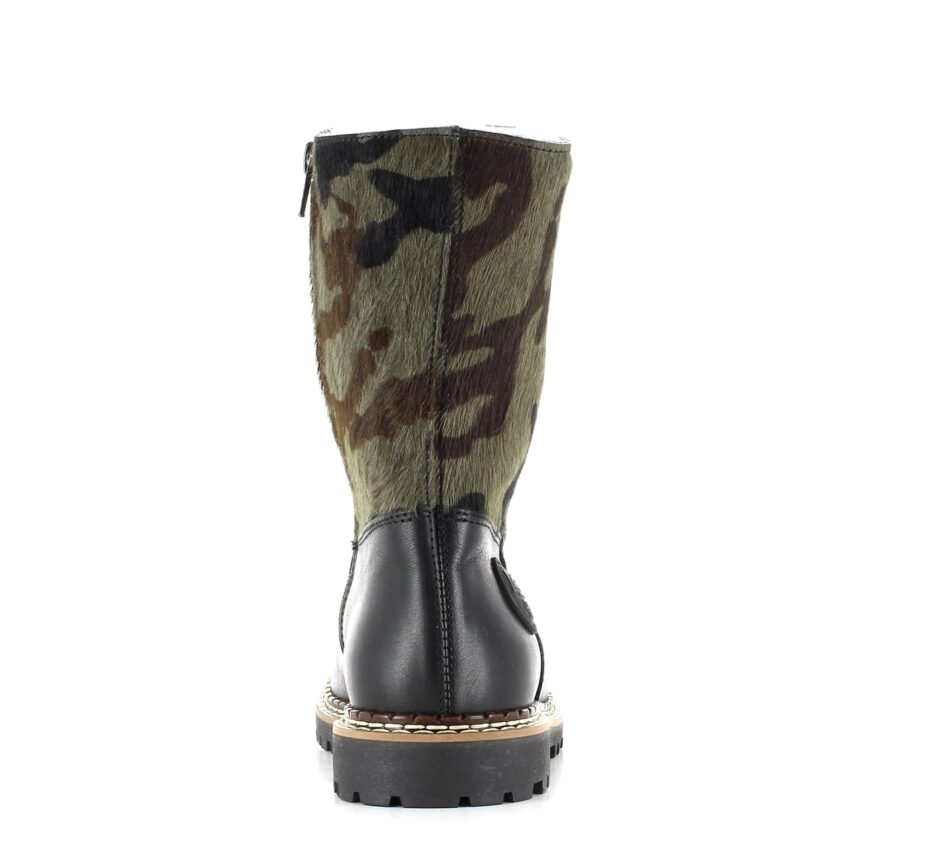 Ammann Crans vitello nero camouflage Winterstiefel 6