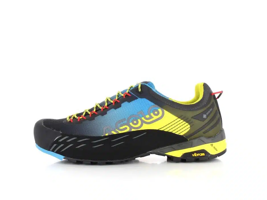 Asolo Eldo GV MM yellow blue Zustiegsschuhe0002