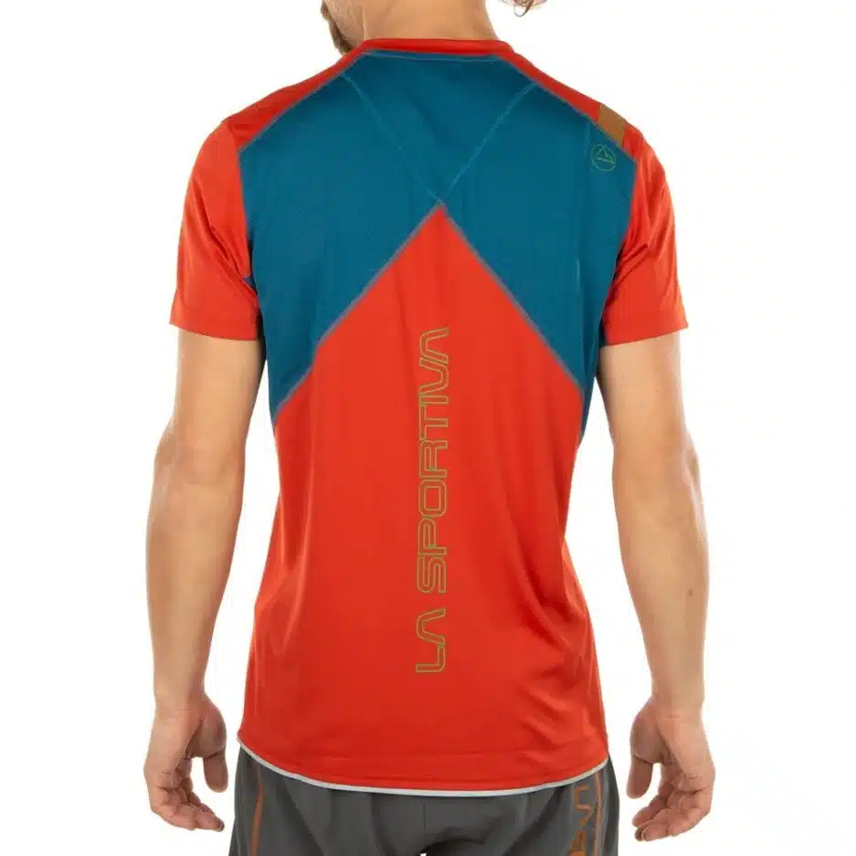 La Sportiva Blitz T-Shirt M saffron space blue Funktionsshirt 4