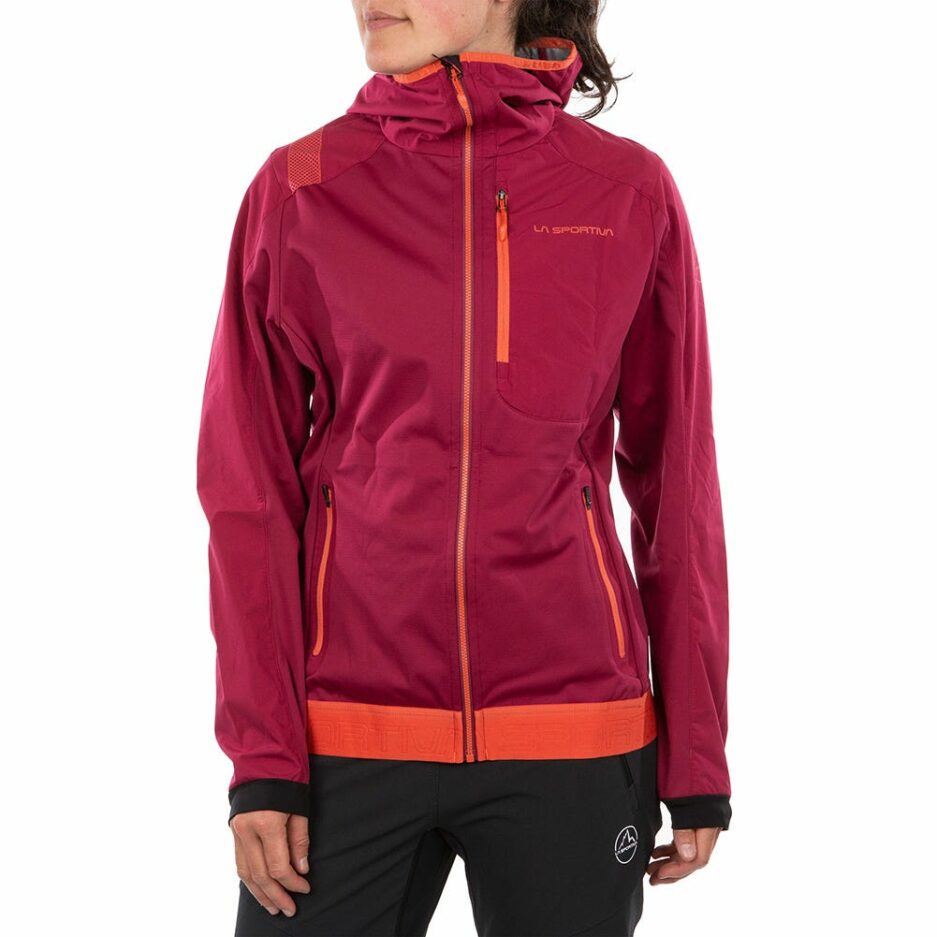 La Sportiva Levia Hoody W Red Plum Softshelljacke 2