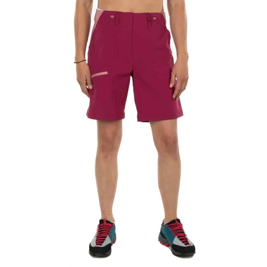 La Sportiva Scout Short W red plum blush kurze Wanderhose 3