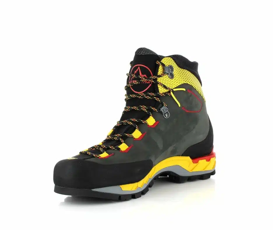 La Sportiva Trango Tech Leather GTX black yellow Bergschuhe 4