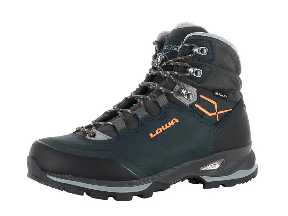 Lowa Lady Light GTX blau mandarine Bergschuhe0001