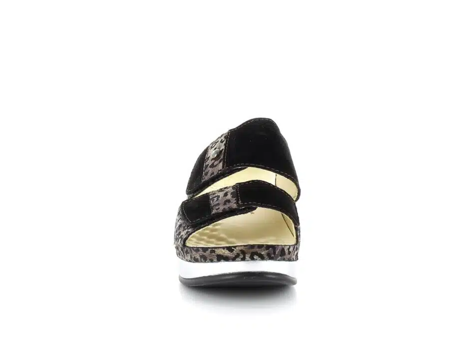 Vital 16003G-31348-99 Feline Schwarz Pantoletten 3