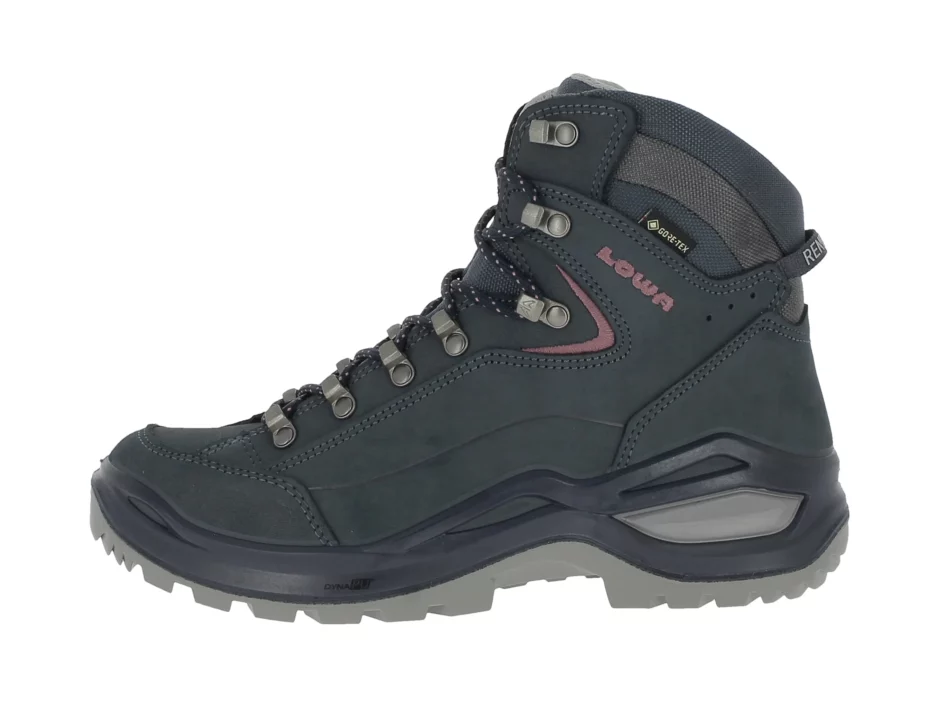 Lowa Renegade Evo GTX Mid Ws Wanderschuhe stahlblau altrosa-0001.webp