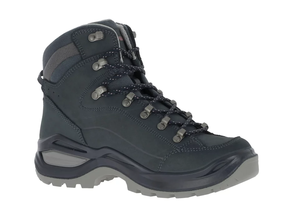 Lowa Renegade Evo GTX Mid Ws Wanderschuhe stahlblau altrosa-0003.webp