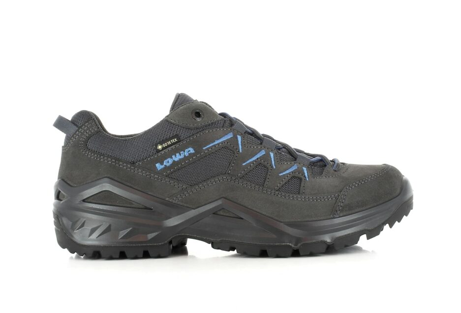 Lowa Sirkos EVO GTX Lo graphit/blau Wanderhalbschuhe 1