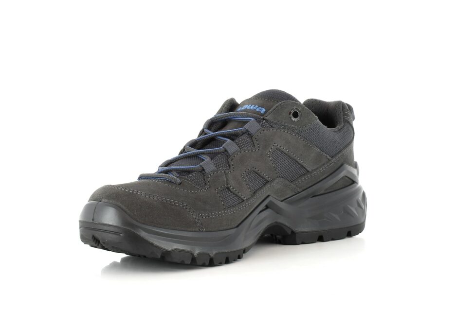 Lowa Sirkos EVO GTX Lo graphit/blau Wanderhalbschuhe 4