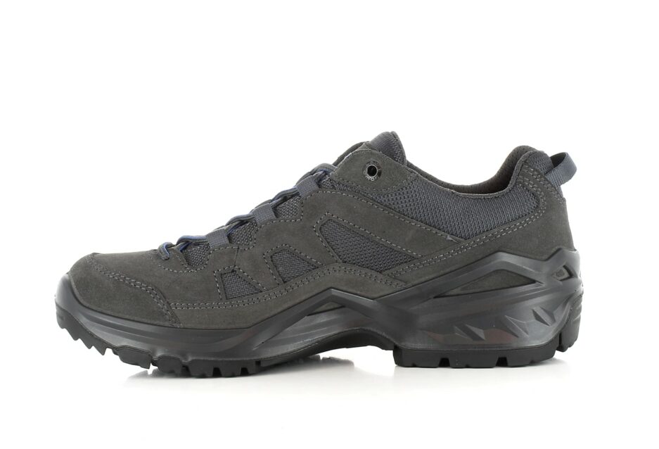 Lowa Sirkos EVO GTX Lo graphit/blau Wanderhalbschuhe 5