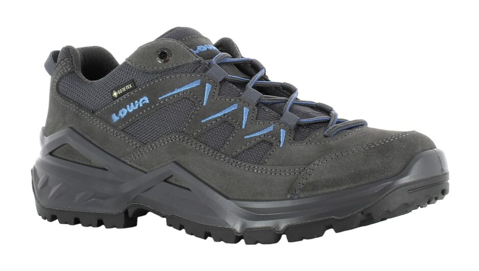 Lowa Sirkos EVO GTX Lo graphit/blau Wanderhalbschuhe