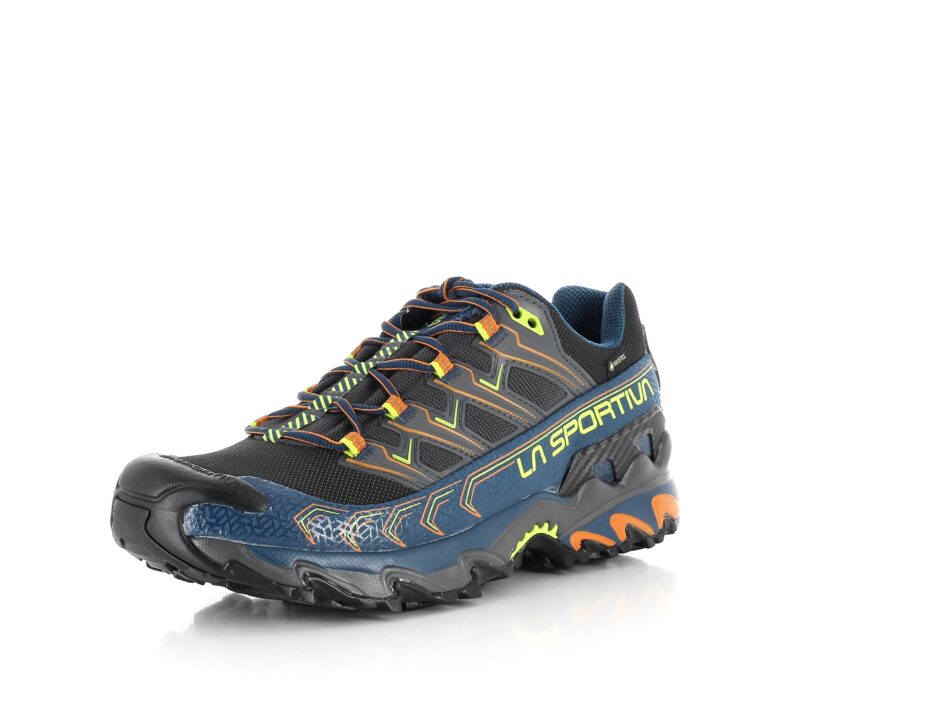 La Sportiva Ultra Raptor 2 GTX storm blue lime punch Wanderhalbschuhe0003.jpg