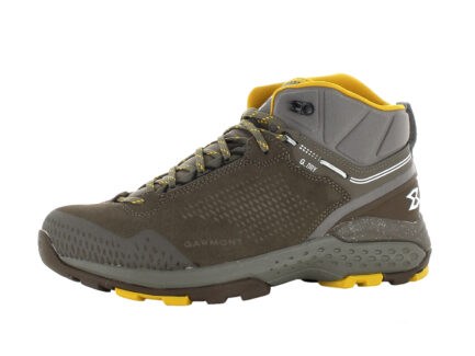 Garmont Groove Mid G-Dry taupe yellow Wanderschuhe0001