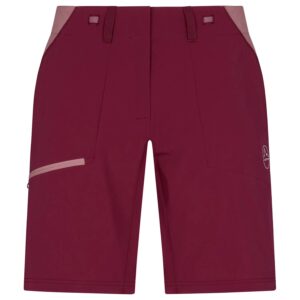 La Sportiva Scout Short W red plum/blush kurze Wanderhose