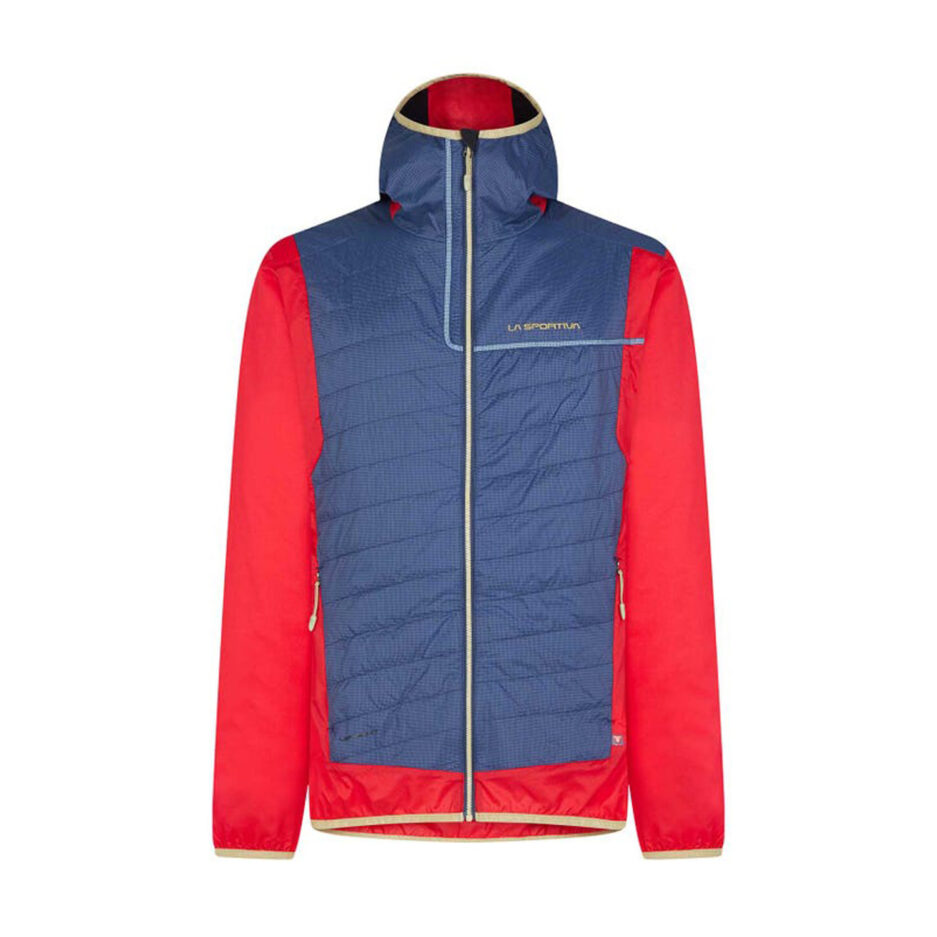 La Sportiva Zeal JKT M night blue tango red Jacke 1