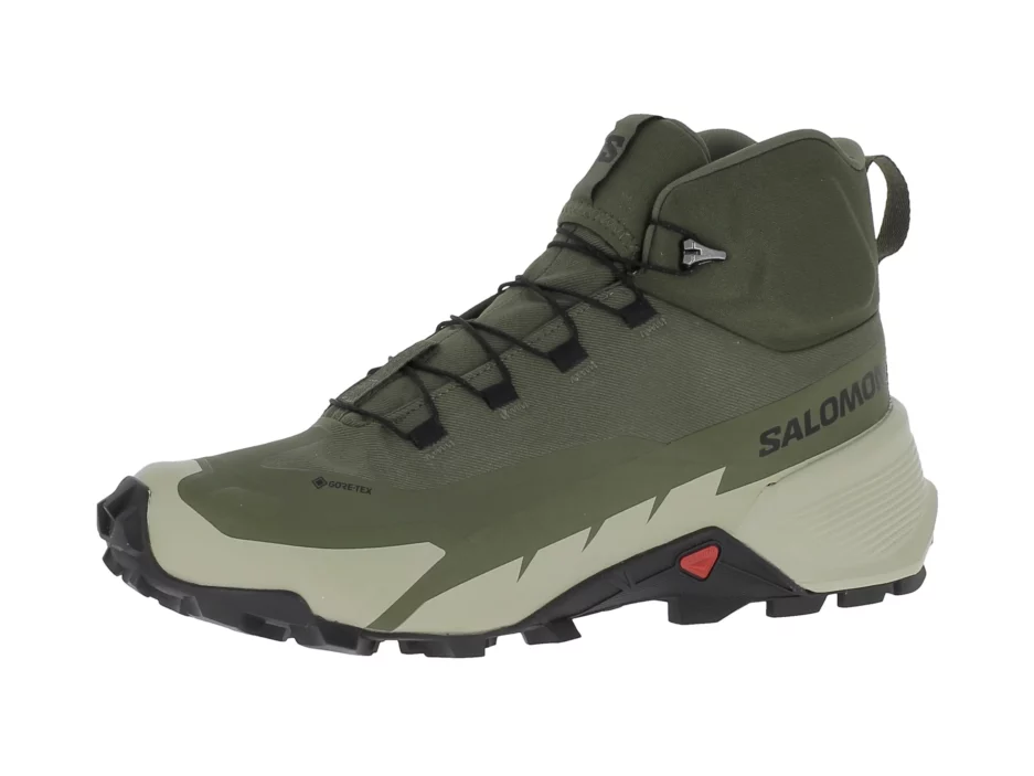 Salomon Cross Hike Mid GTX 2 Speedhikingschuhe olive night moss gray black-0000.webp