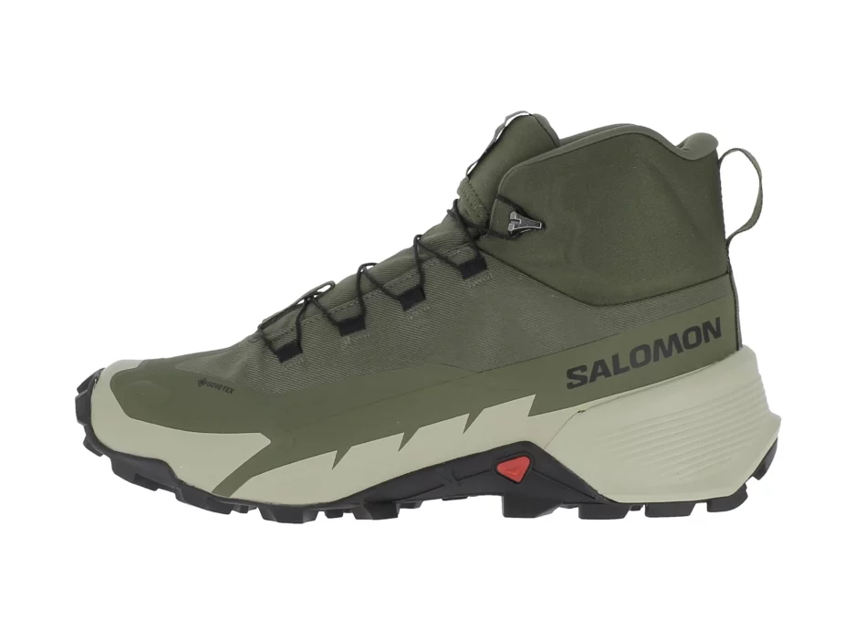 Salomon Cross Hike Mid GTX 2 Speedhikingschuhe olive night moss gray black-0001.webp