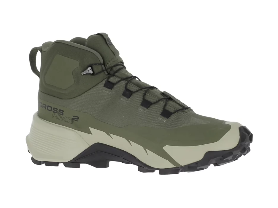 Salomon Cross Hike Mid GTX 2 Speedhikingschuhe olive night moss gray black-0003.webp