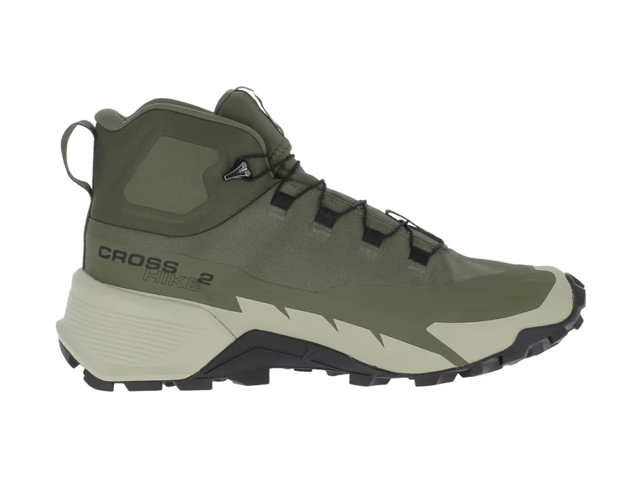 Salomon Cross Hike Mid GTX 2 Speedhikingschuhe olive night moss gray black-0004.webp