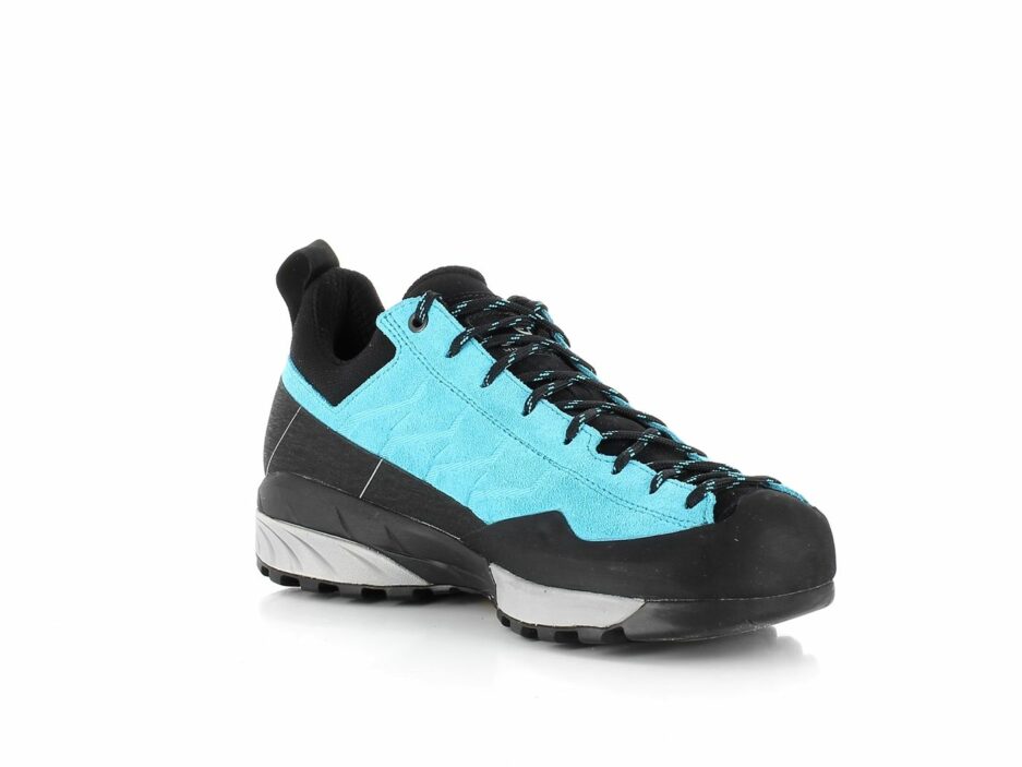 Scarpa Mescalito WMN azure fluo gray Zustiegsschuhe0005.jpg