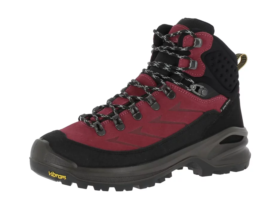 Schladminger Art. Reiteralm Lady Mid Wanderschuhe rubinrot-0000.webp