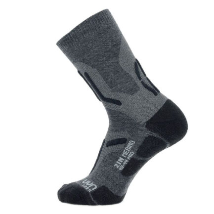 UYN Trekking 2IN Merino Mid Man grey Anti-Blasen Wandersocken