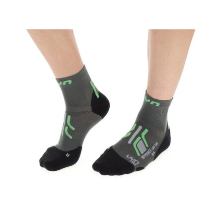 UYN Trekking Approach Low Cut Man grey green Wandersocken