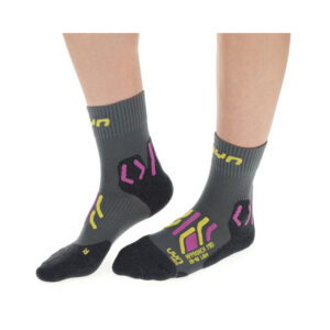 UYN Trekking Approach Mid Lady grey/yellow Wandersocken