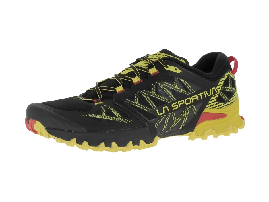 La Sportiva Bushido 3 Trailrunningschuhe black yellow-0000.webp