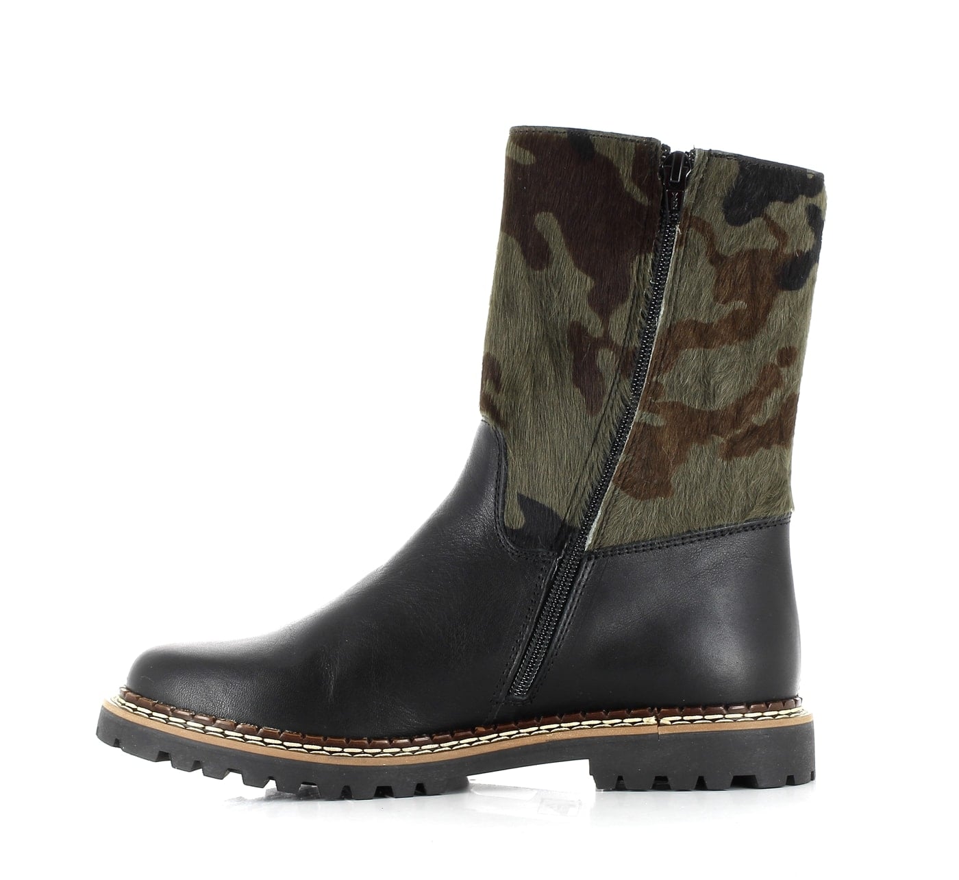 Ammann Crans vitello nero camouflage Winterstiefel – Bild 6