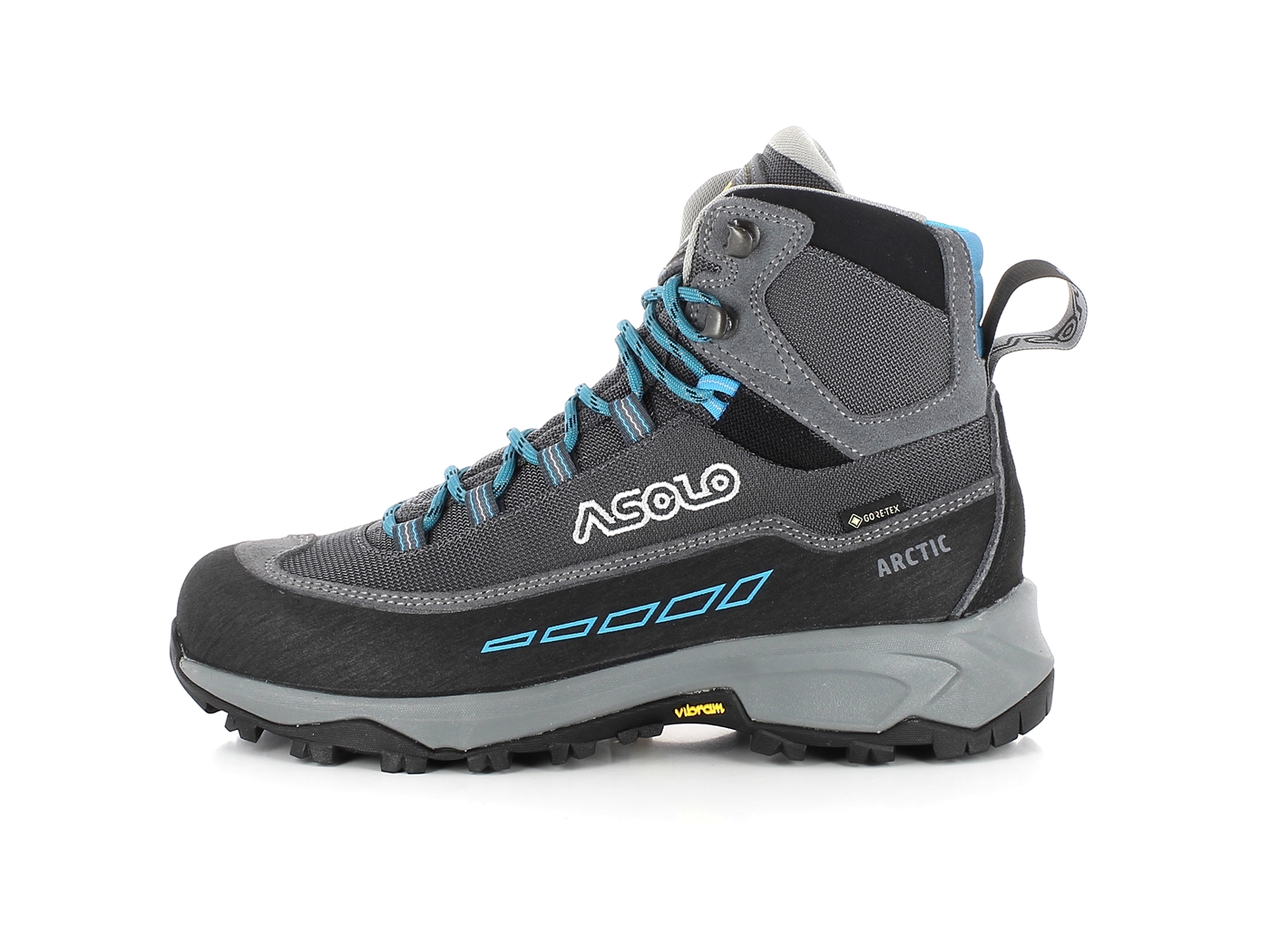 Asolo Arctic GV ML grey gunmetal/blue Winterwanderschuhe – Bild 2