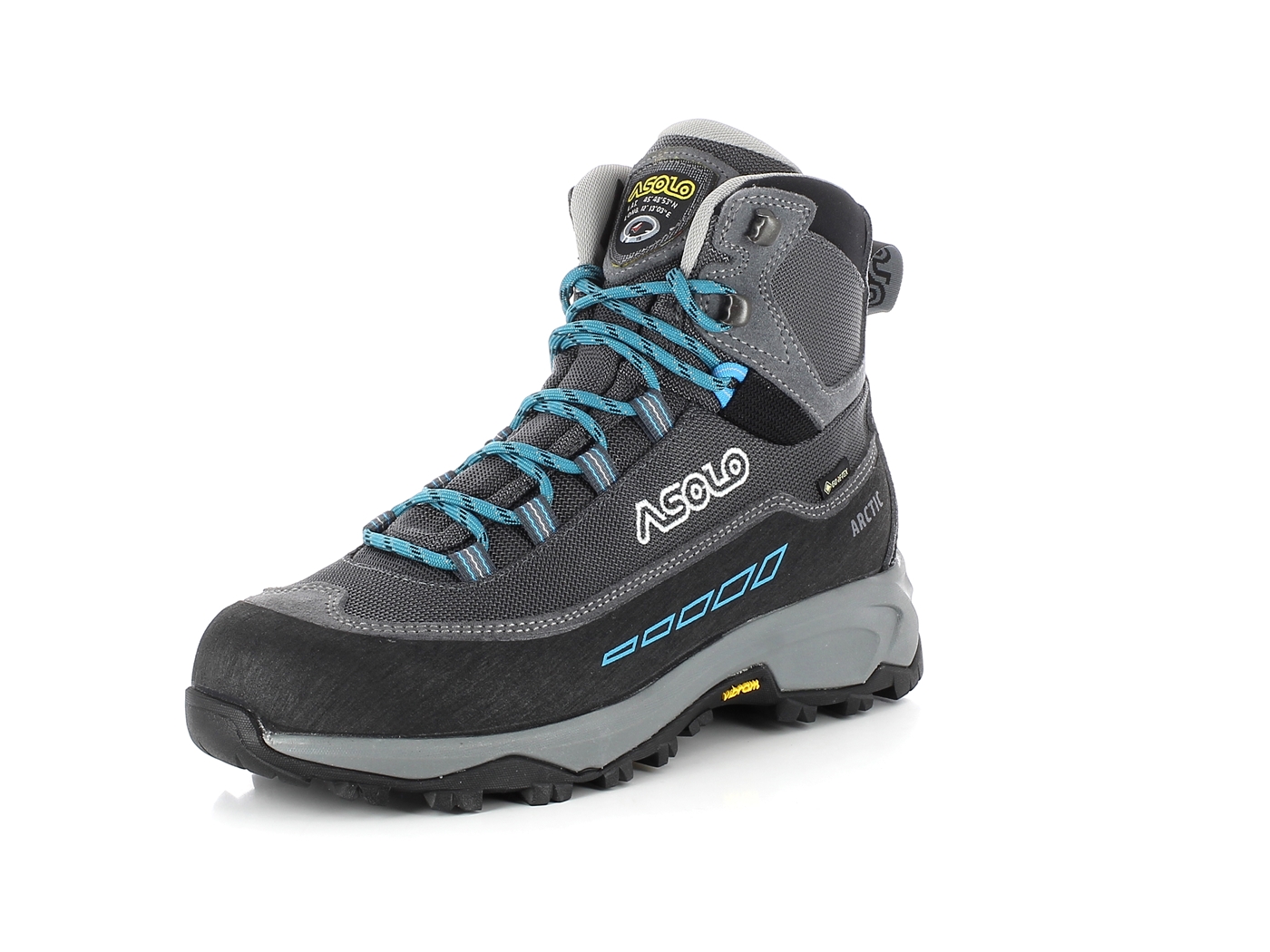 Asolo Arctic GV ML grey gunmetal/blue Winterwanderschuhe – Bild 3