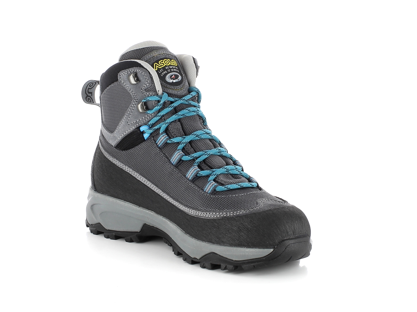 Asolo Arctic GV ML grey gunmetal/blue Winterwanderschuhe – Bild 5