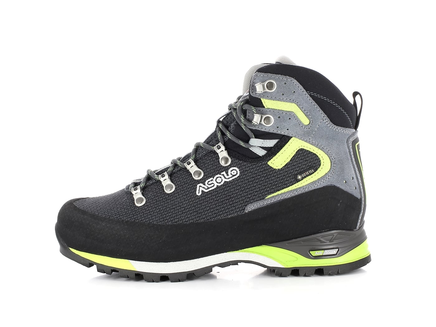 Asolo Corax GV MM black/green lime Bergschuhe – Bild 2