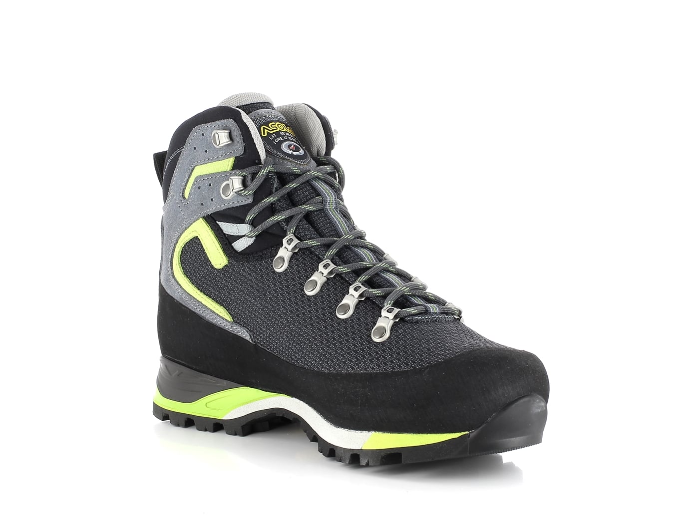 Asolo Corax GV MM black/green lime Bergschuhe – Bild 5