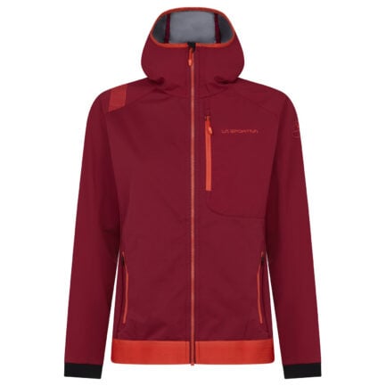 La Sportiva Levia Hoody W Red Plum Softshelljacke