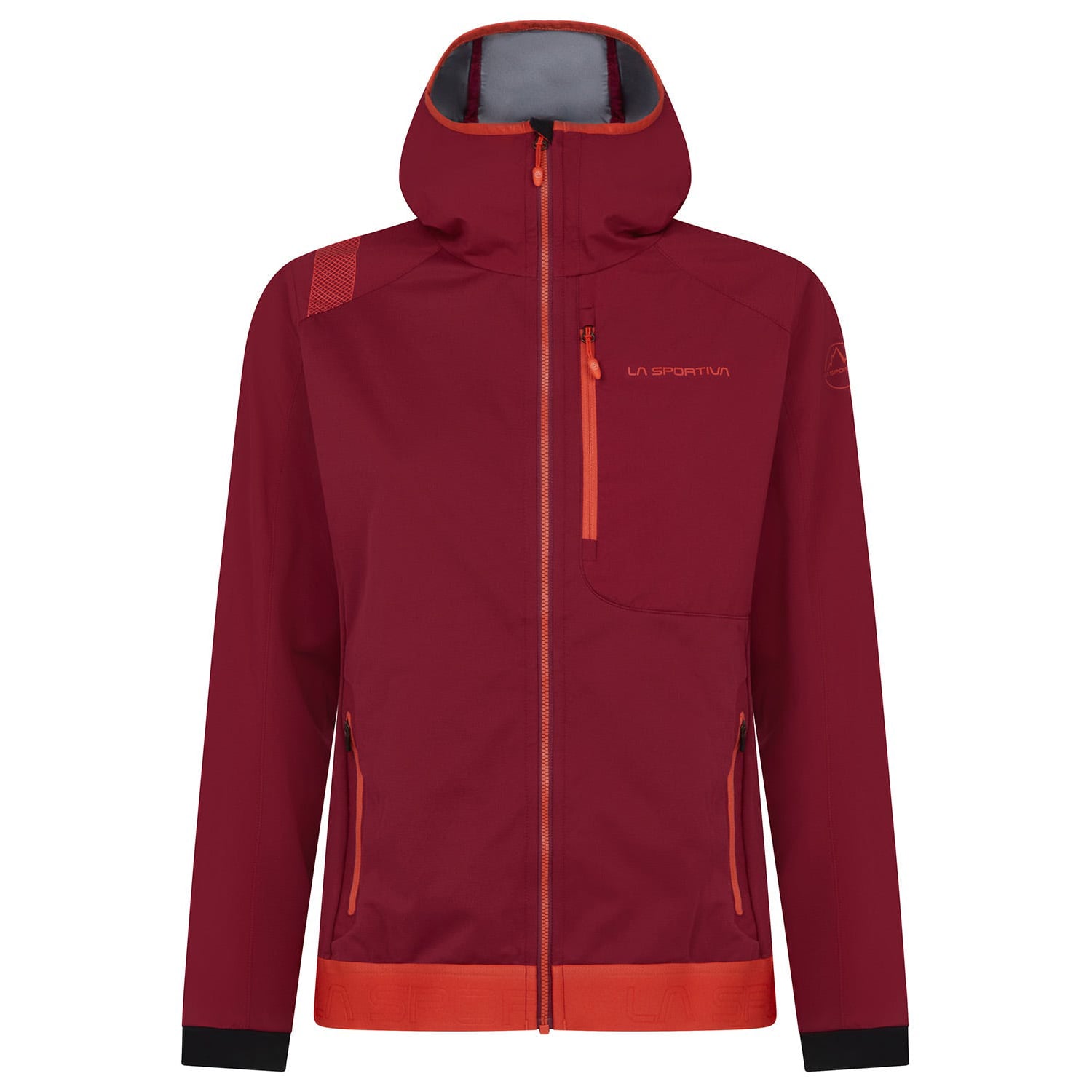 La Sportiva Levia Hoody W Red Plum Softshelljacke