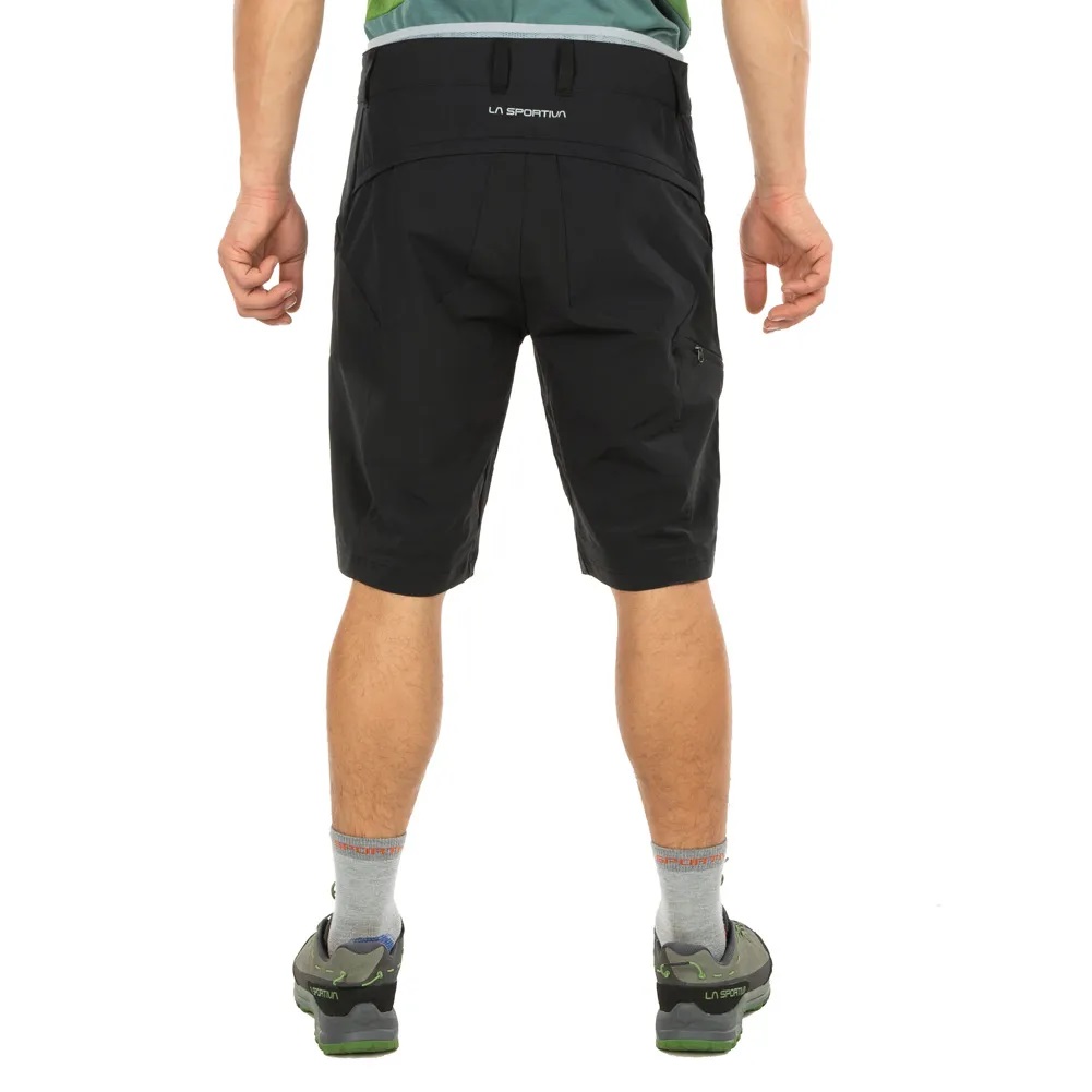 La Sportiva Scout Short M black kurze Wanderhose – Bild 4
