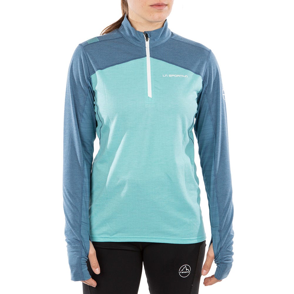 La Sportiva Swift Long Sleeve W aquarelle/atlantic Baselayer – Bild 2