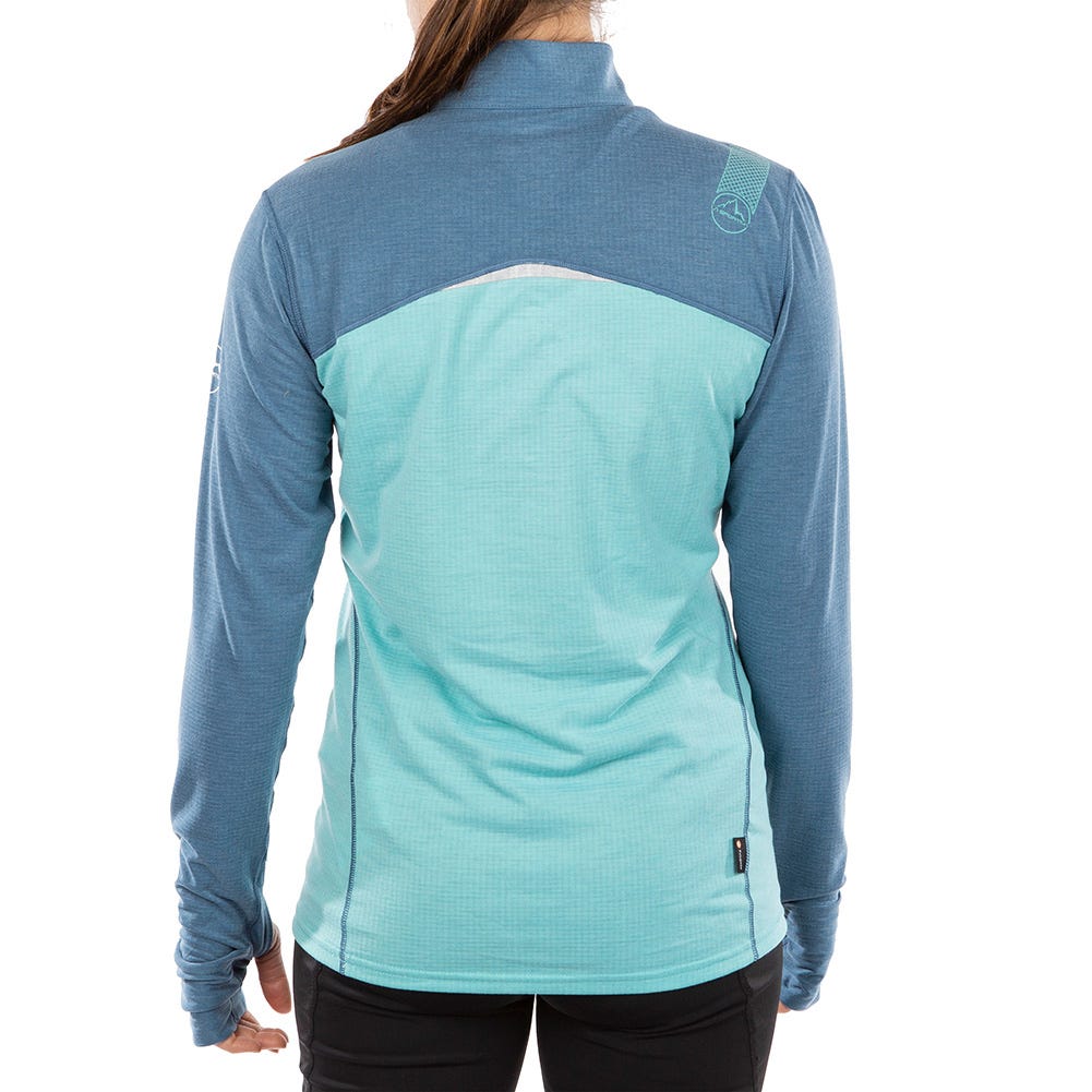 La Sportiva Swift Long Sleeve W aquarelle/atlantic Baselayer – Bild 4