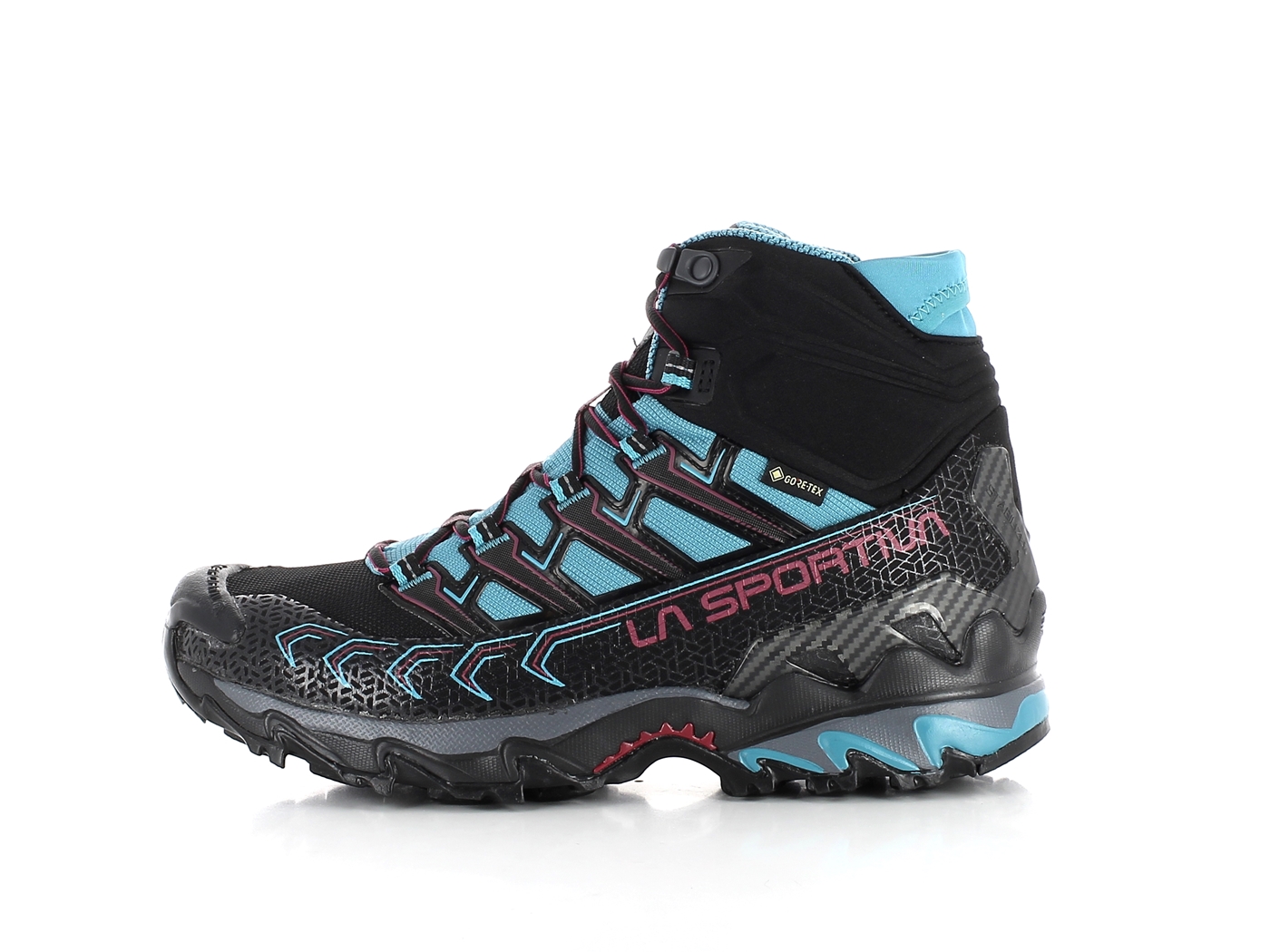 La Sportiva Ultra Raptor 2 Mid Ws GTX black/topaz Wanderschuhe – Bild 2