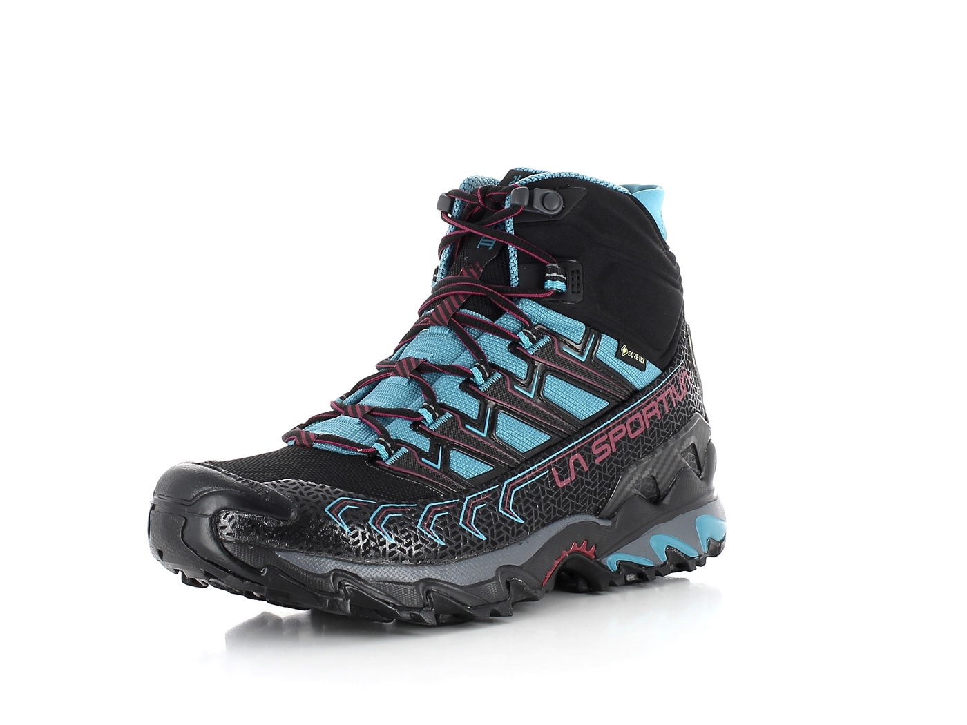 La Sportiva Ultra Raptor 2 Mid Ws GTX black/topaz Wanderschuhe – Bild 3
