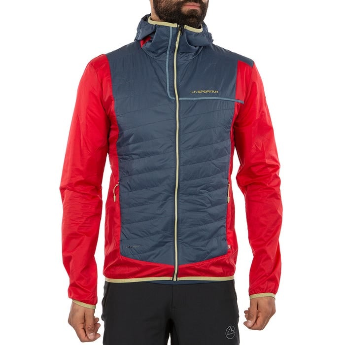 La Sportiva Zeal JKT M night blue/tango red Jacke – Bild 2
