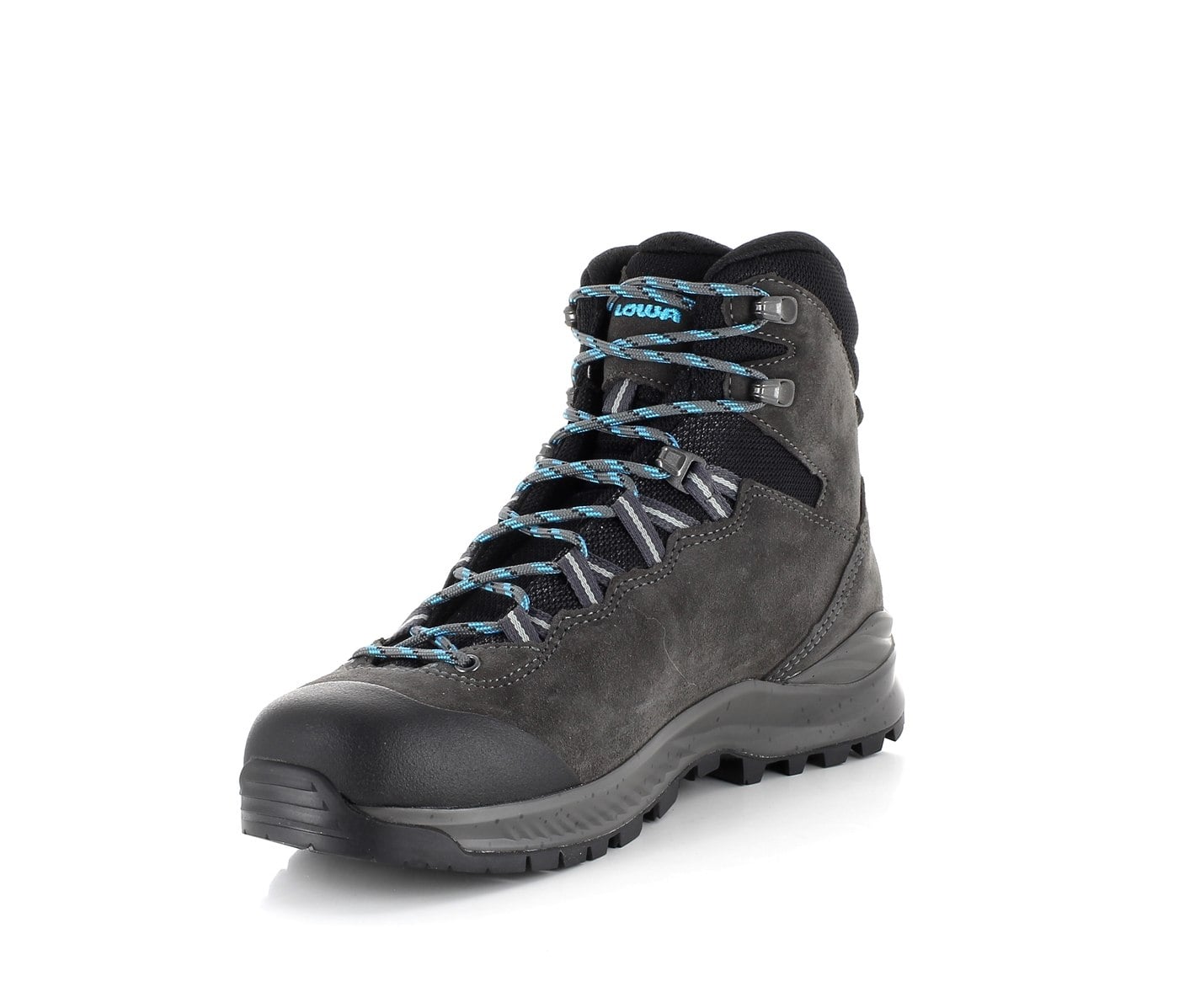 Lowa Explorer GTX Mid Ws anthrazit/türkis Wanderschuhe – Bild 5