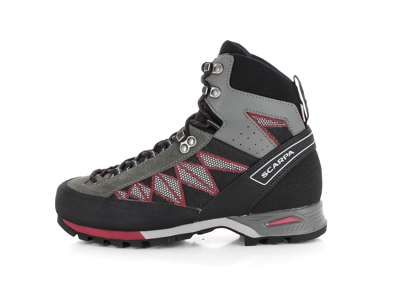 Scarpa Marmolada Trek HD WMN shark/cherry Bergschuhe – Bild 2