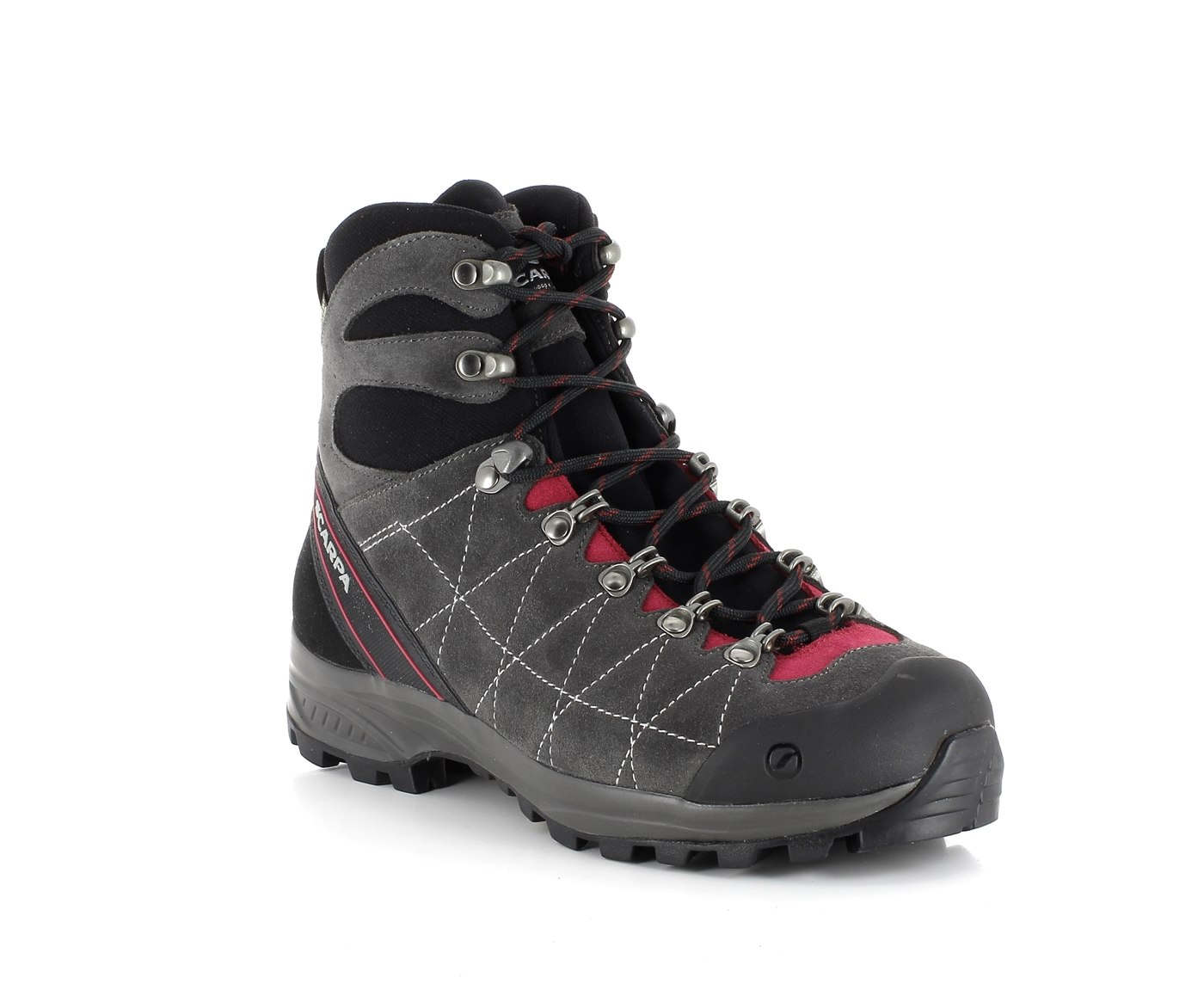 Scarpa R-Evolution GTX WMN titanium cherry Bergschuhe – Bild 3