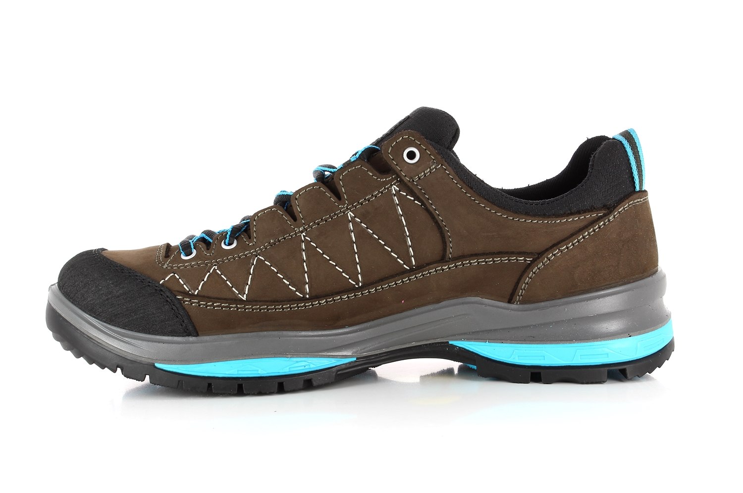 Schladminger Wanderschuh Wagrain Herren Low Braun Sky – Bild 6