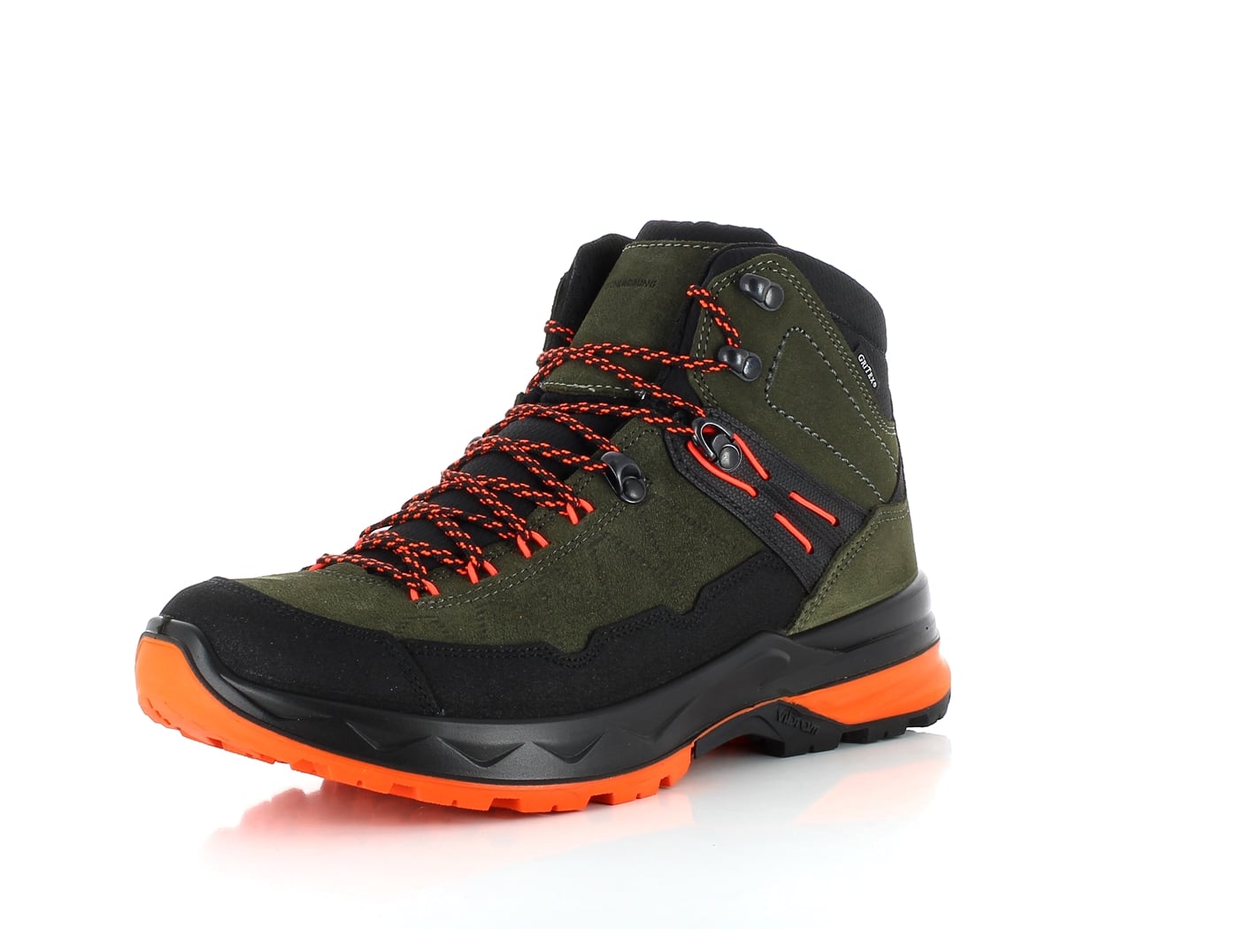Schladminger Wanderschuh Art. Stoderzinken Mid GRT oliv/orange – Bild 3