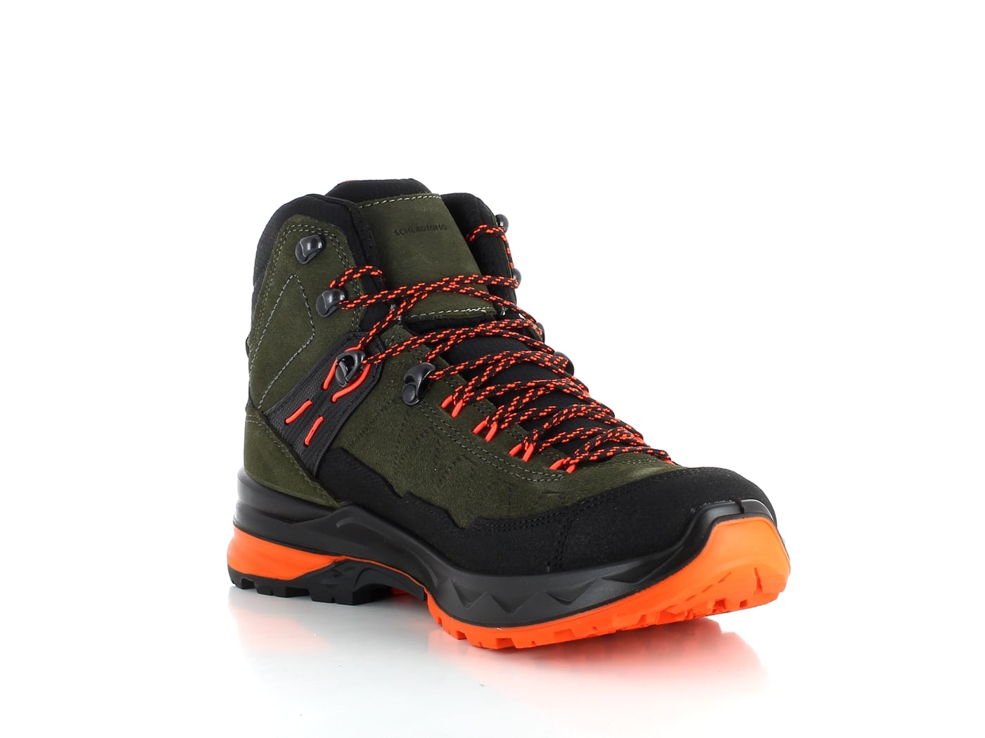 Schladminger Wanderschuh Art. Stoderzinken Mid GRT oliv/orange – Bild 5