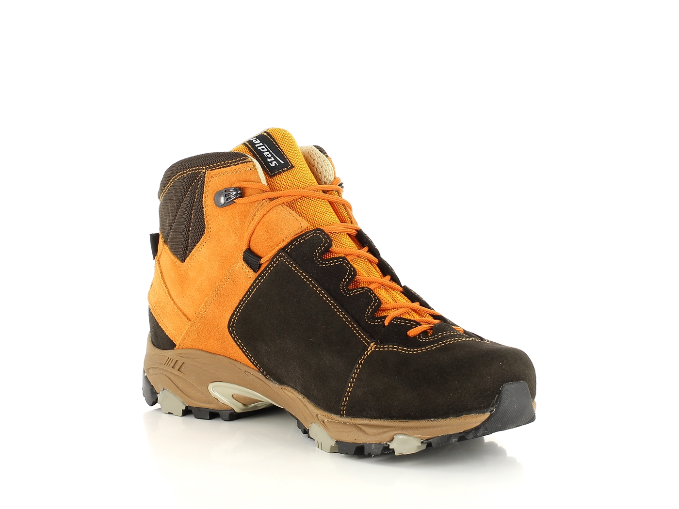 Stadler Hochzell Sympatex mocca/orange Wanderschuhe – Bild 5